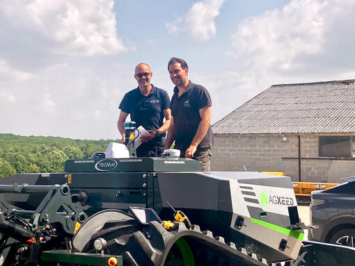 Mise en service du robot AgXeed
